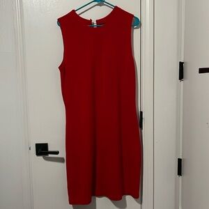 Vintage Chaya Red Tank Sweater Dress